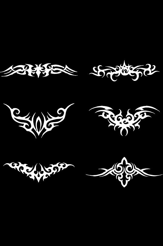 图腾花边元素-图腾花边元素图片-图腾花边元素素材下载-众图网