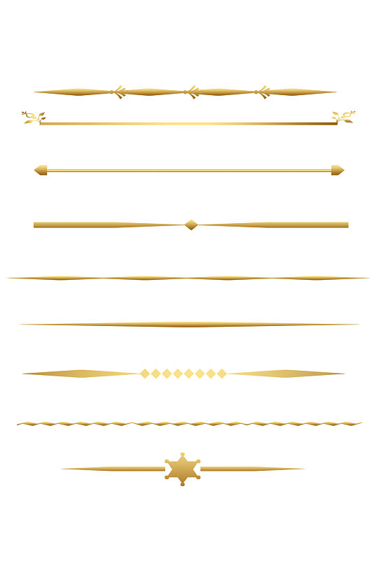 欧式复古烫金花纹边框纹理标题框免扣元素