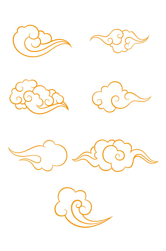 浪纹祥云桃花图片-浪纹祥云桃花素材下载-众图网