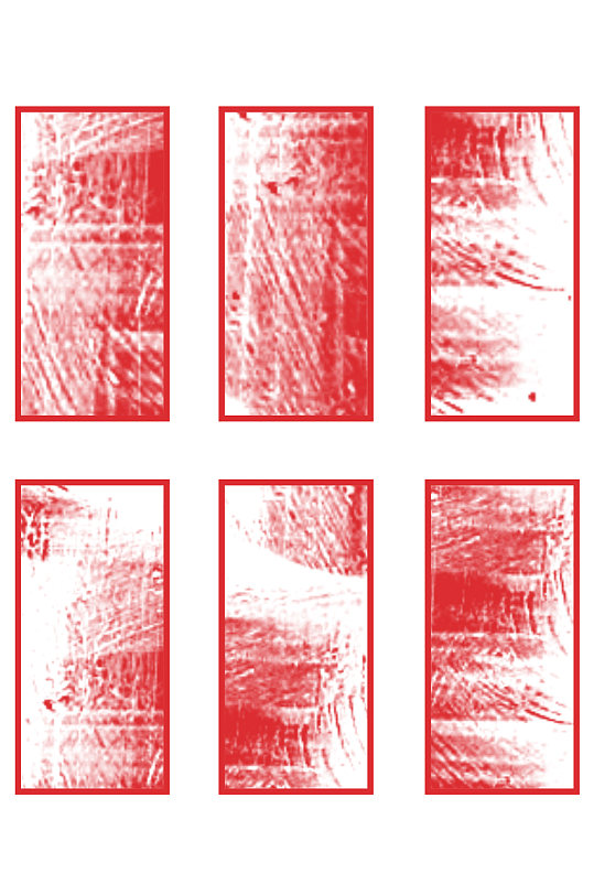 中式边框红色纹理水墨装饰标题框免扣元素
