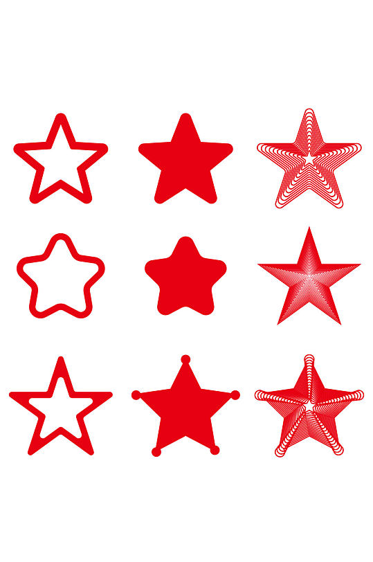 闪闪红星图片-闪闪红星素材下载-众图网