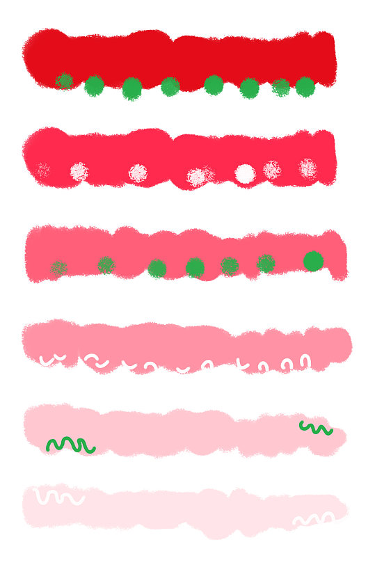 圣诞节红色涂鸦手绘冬至标题栏话框免扣元素