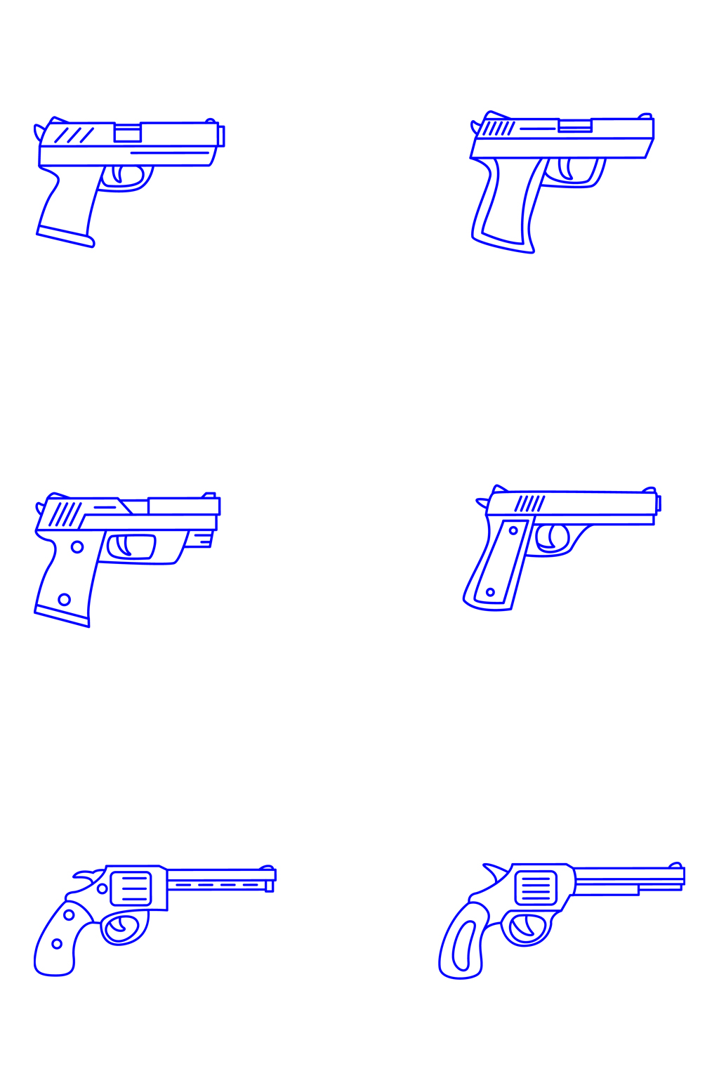 左轮简笔画 简单图片