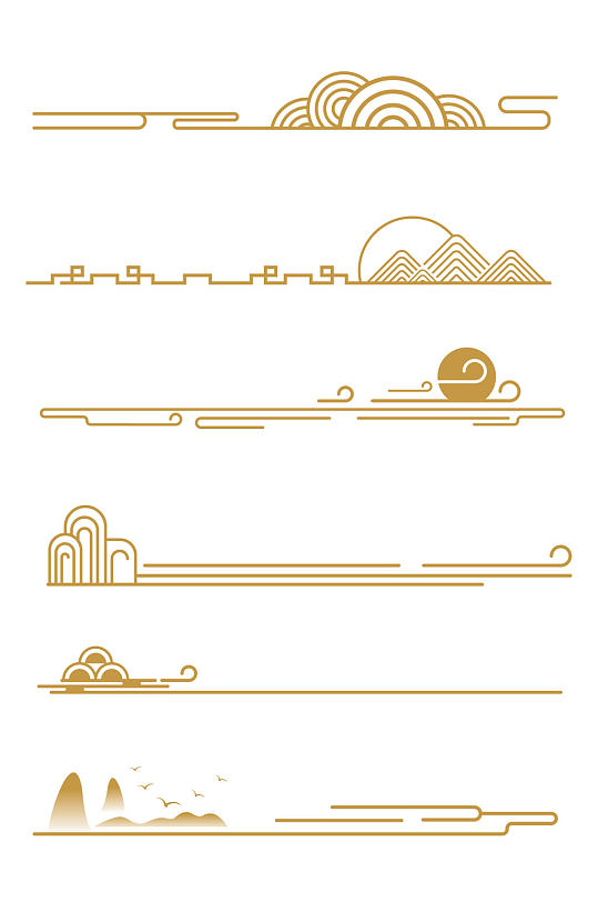 线条云图片-线条云素材下载-众图网