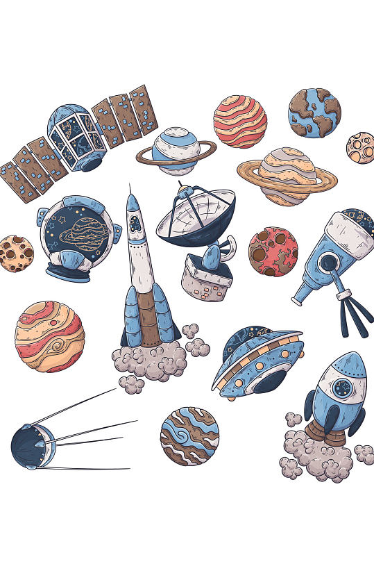 太空科幻元素-太空科幻元素图片-太空科幻元素素材下载-众图网