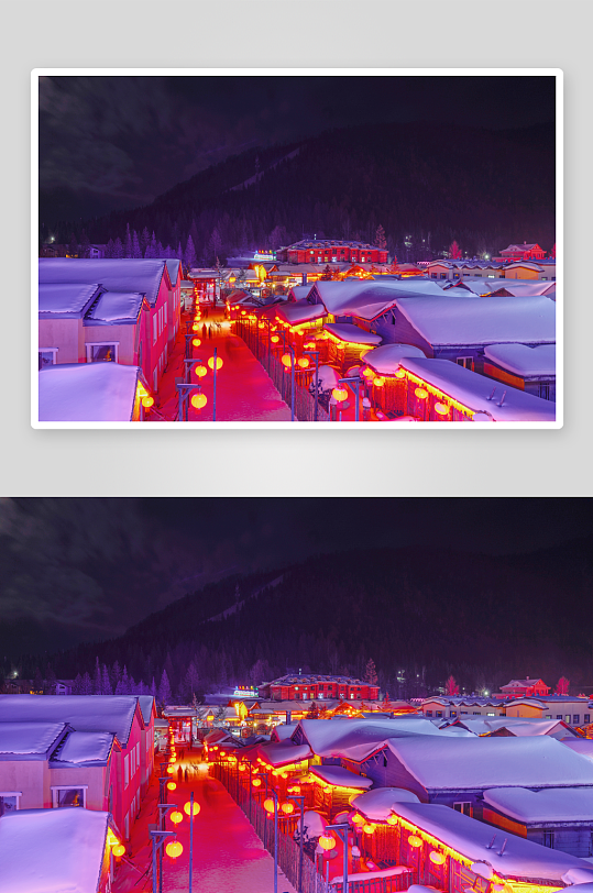 雪景原创摄影图图片-众图网