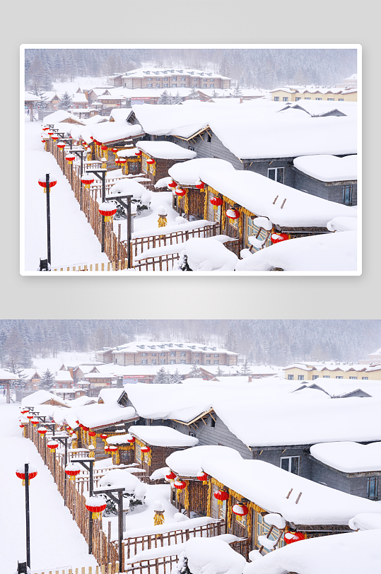 雪景原创摄影图图片-众图网