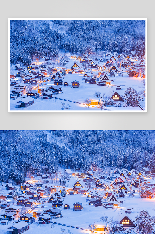 雪景原创摄影图图片-众图网