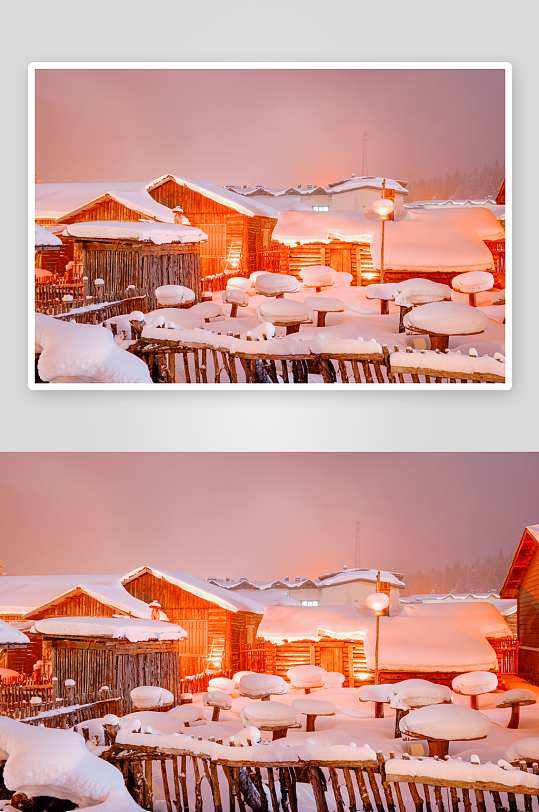 雪景原创摄影图图片-众图网