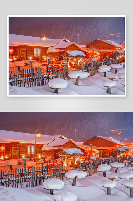 雪景原创摄影图图片-众图网