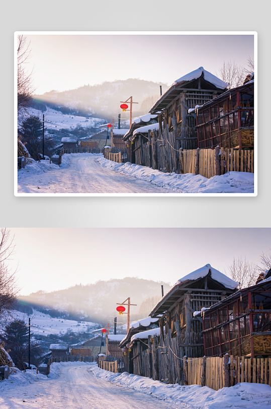 雪景原创摄影图图片-众图网