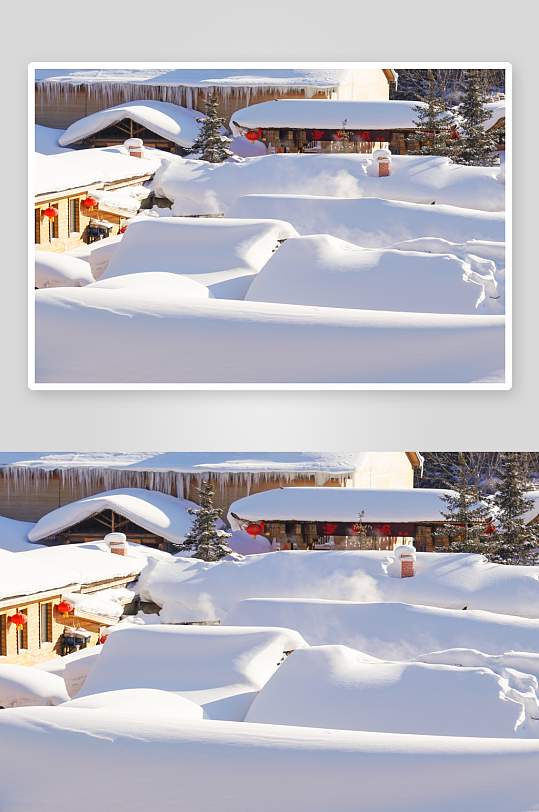 雪景原创摄影图图片-众图网