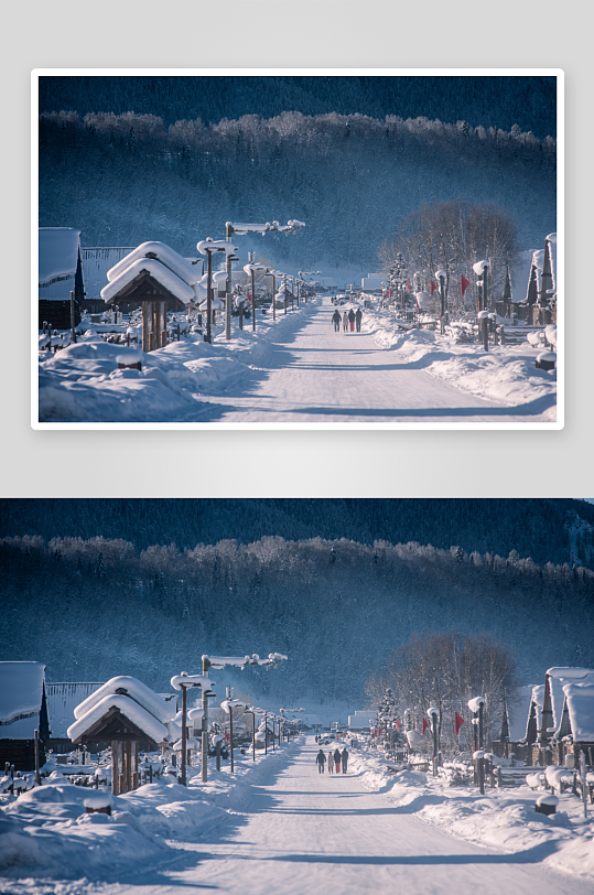 雪景原创摄影图图片-众图网