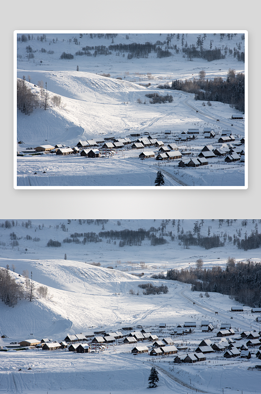 雪景原创摄影图图片-众图网