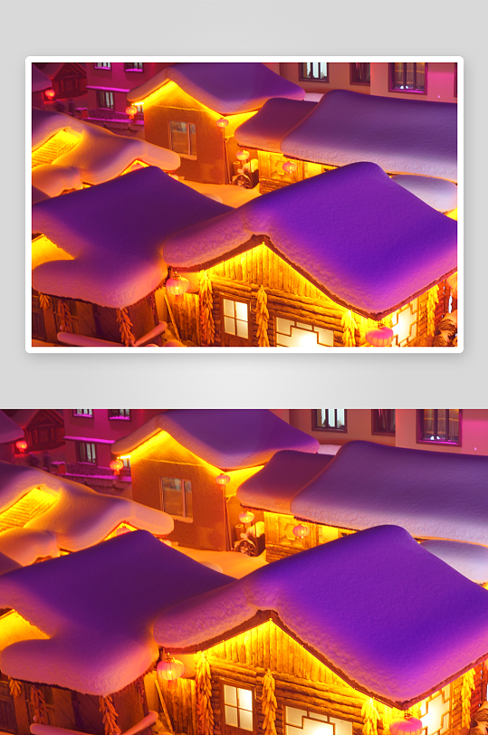 雪景原创摄影图图片-众图网