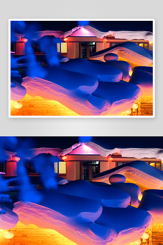 雪景原创摄影图图片-众图网