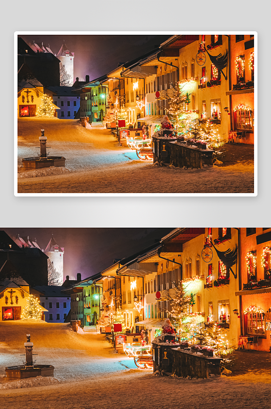 雪景原创摄影图图片-众图网