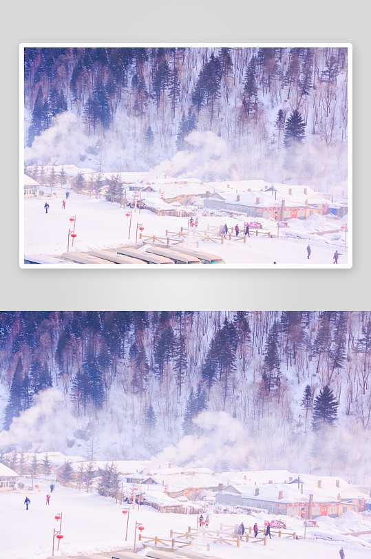 雪景原创摄影图图片-众图网