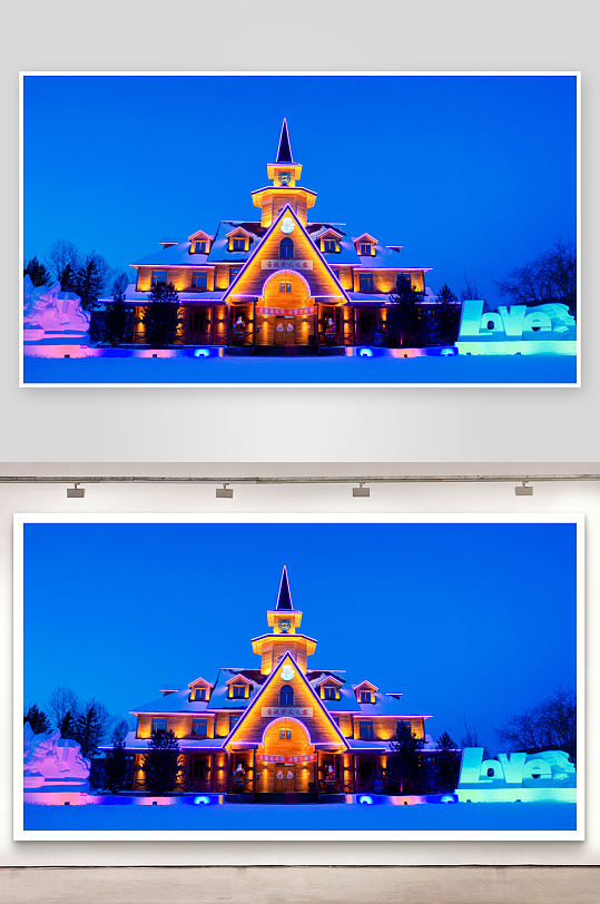 雪景原创摄影图图片-众图网