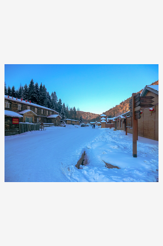 雪景原创摄影图图片-众图网