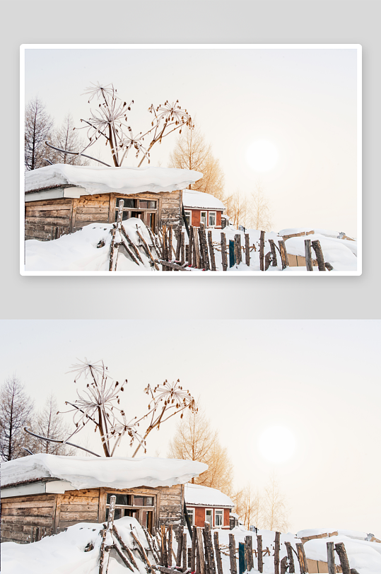 雪景原创摄影图图片-众图网