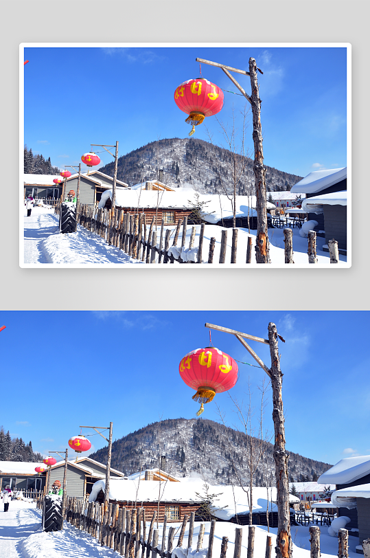 雪景原创摄影图图片-众图网