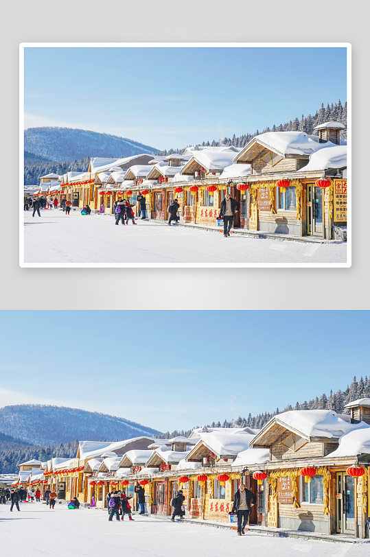 雪景原创摄影图图片-众图网