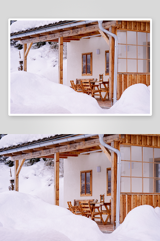 雪景原创摄影图图片-众图网