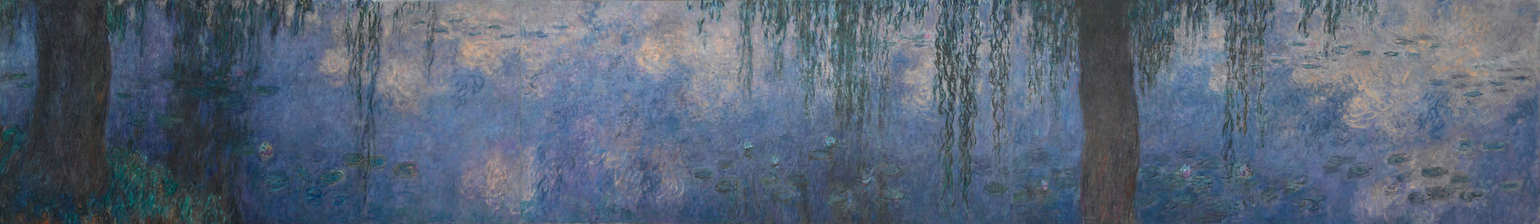 梵高手绘风景画油画素材