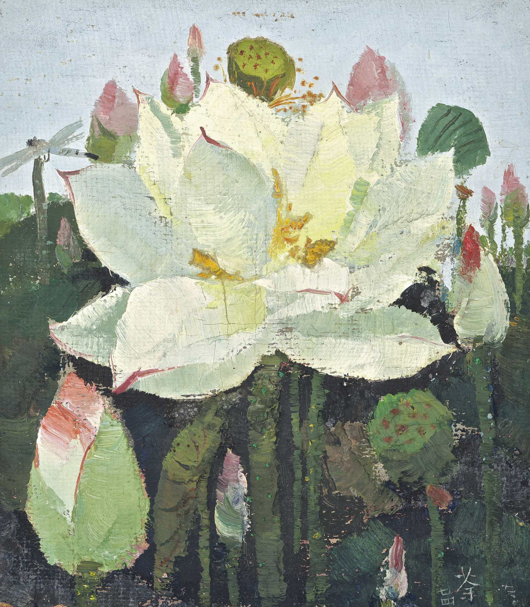 吴冠中画作品装饰画素材