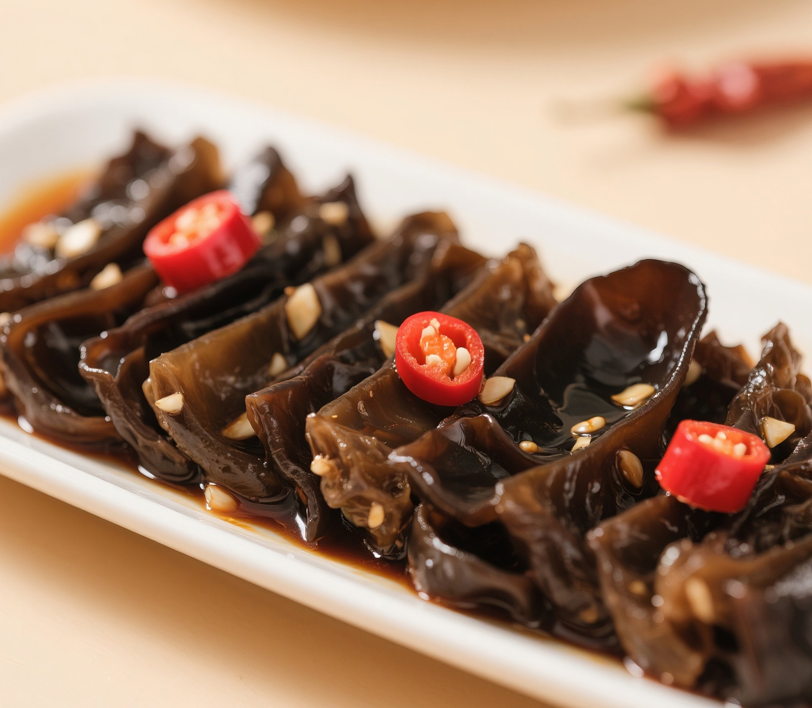 凉拌木耳摄影图片素材