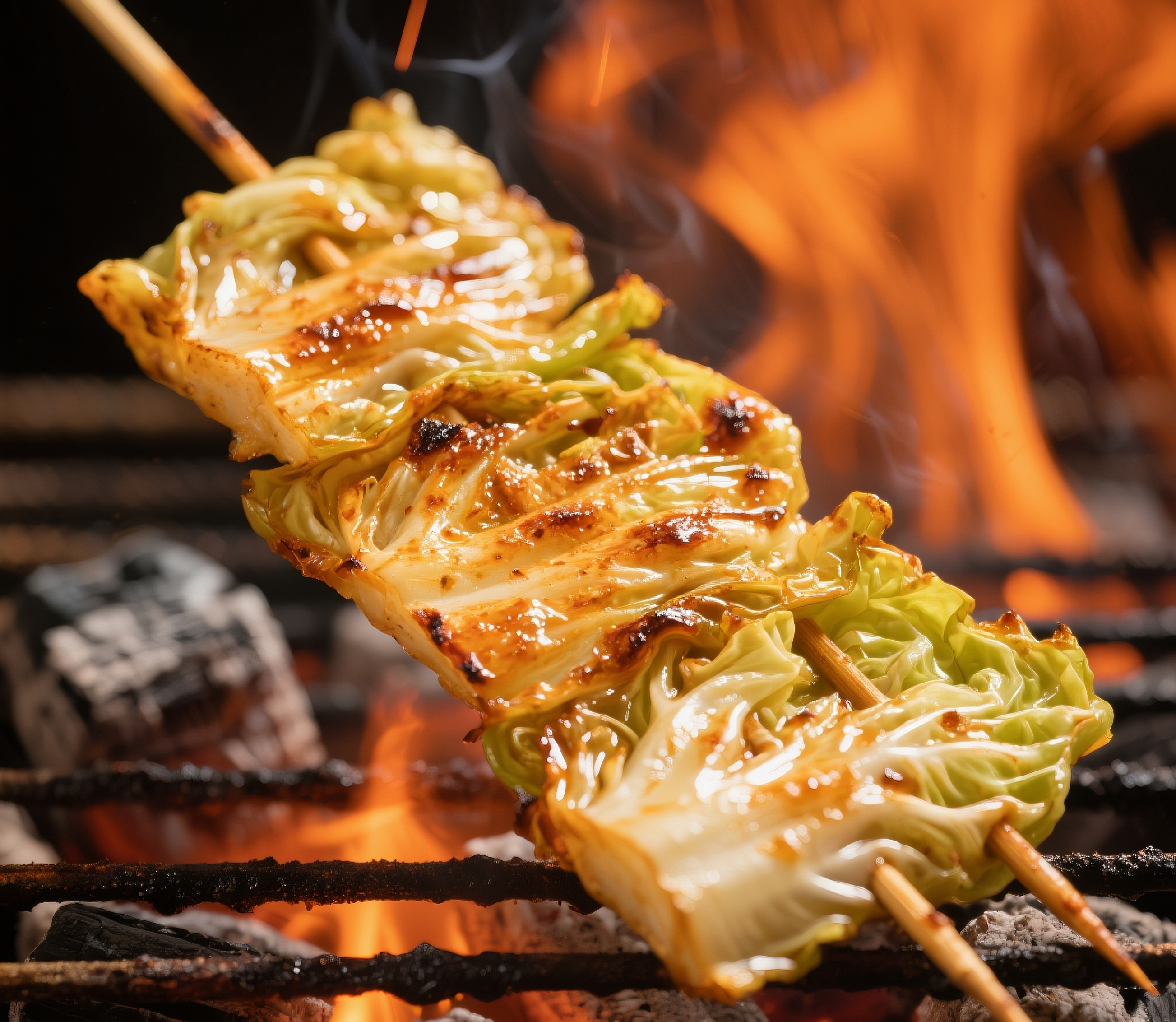 烤包菜美食高清图片素材素材