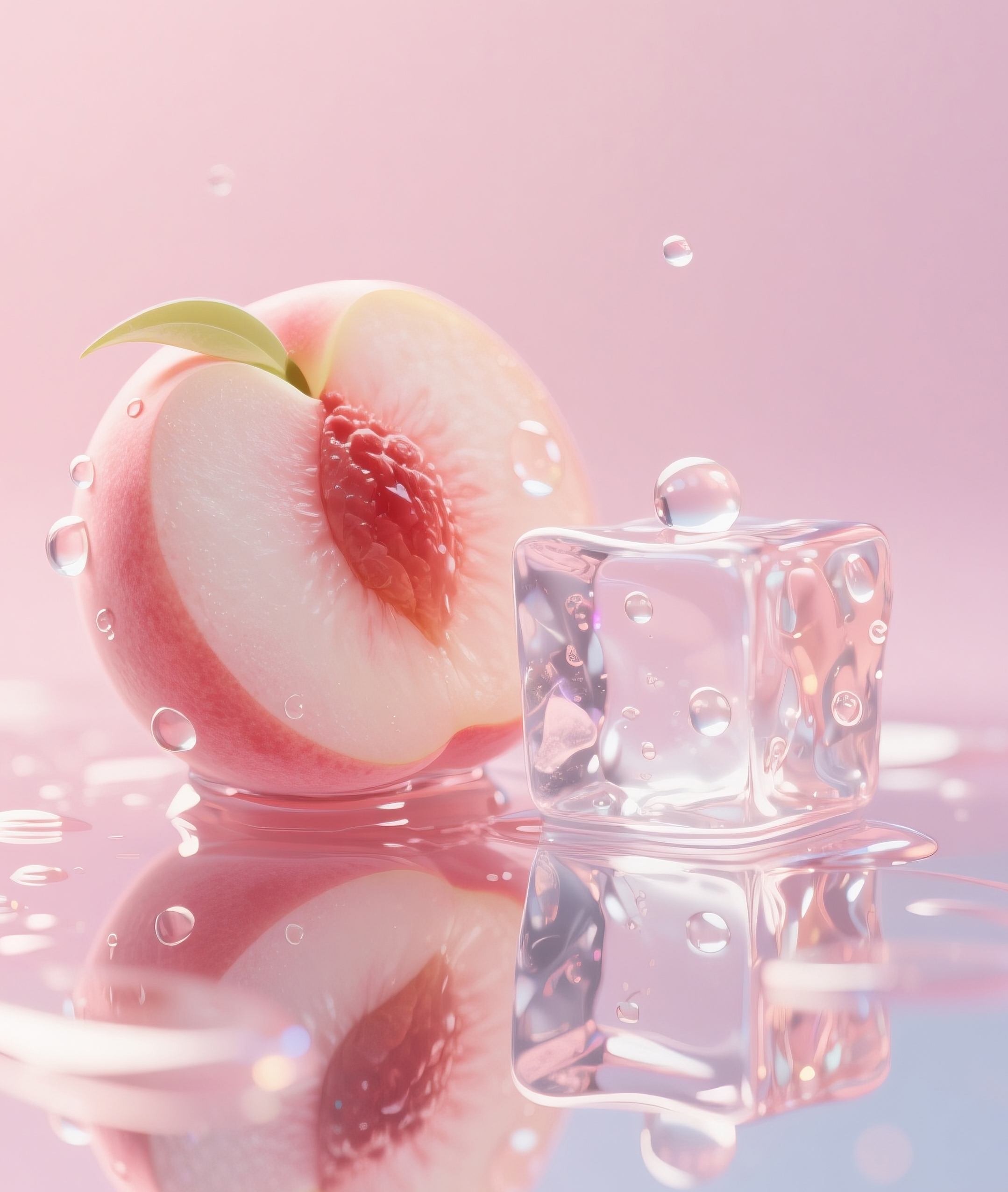 水蜜桃水果高清图片素材