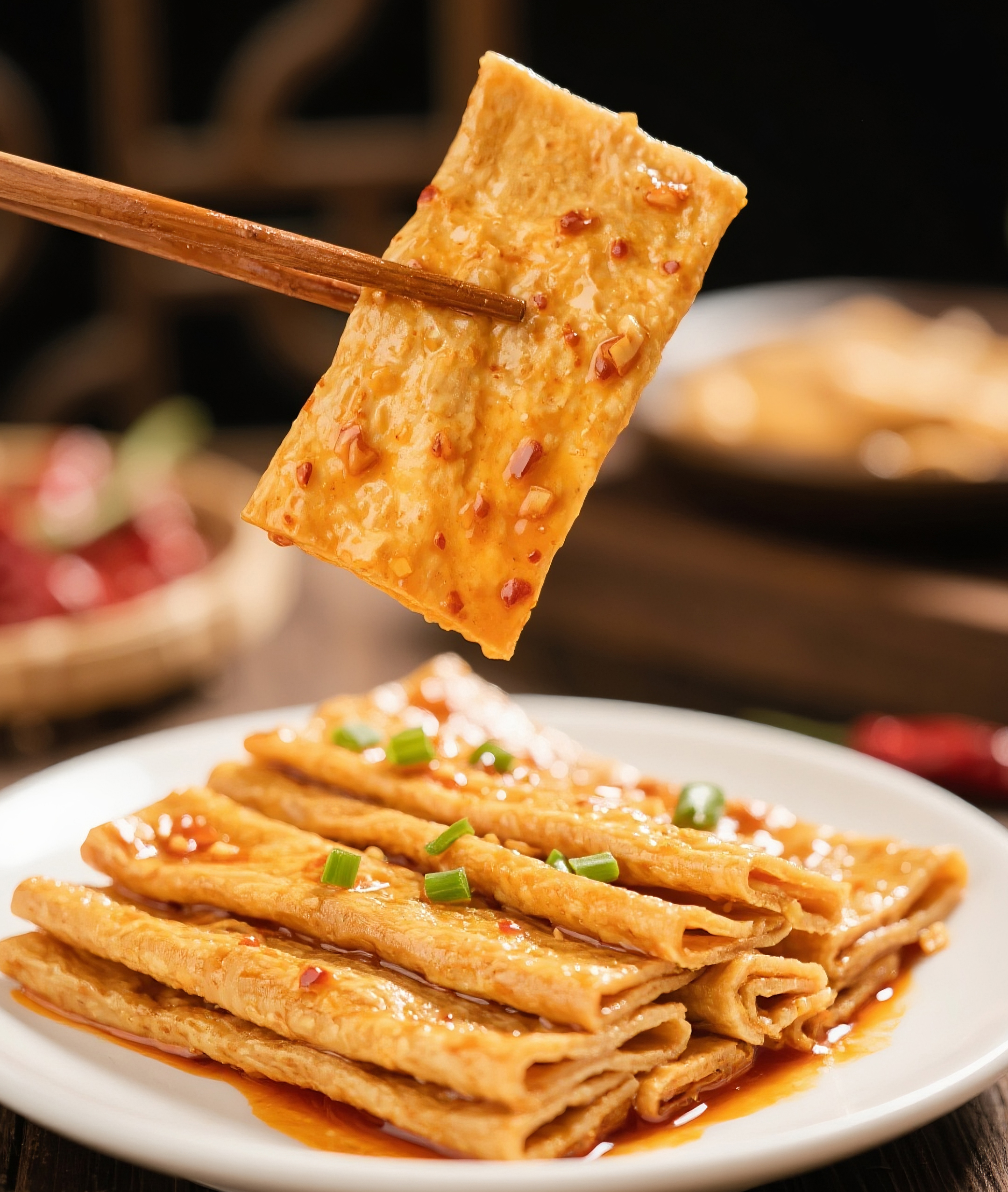 烤豆皮高清图片素材素材