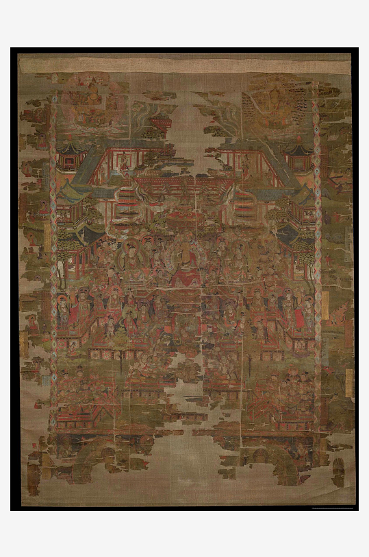 大英博物馆藏敦煌壁画图片-众图网