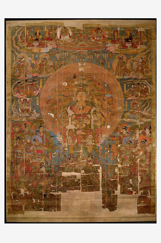 大英博物馆藏敦煌壁画图片-众图网