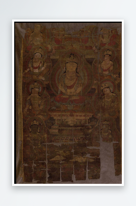 大英博物馆藏敦煌壁画图片-众图网