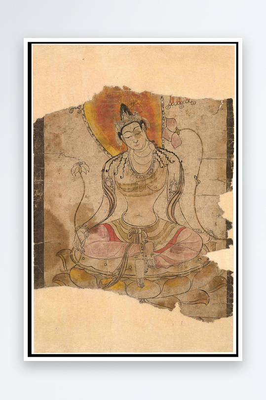 大英博物馆藏敦煌壁画图片-众图网