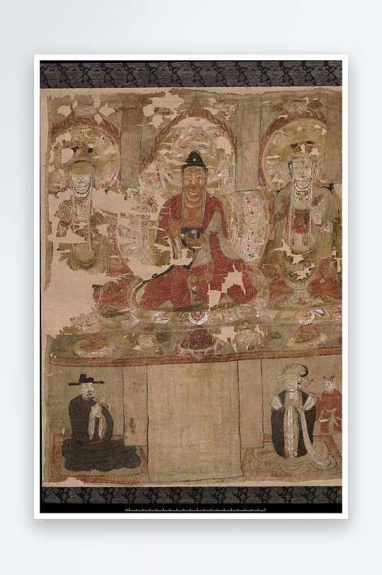 大英博物馆藏敦煌壁画图片素材-众图网