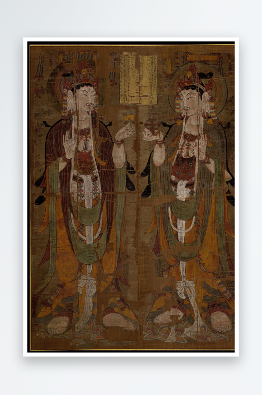 大英博物馆藏敦煌壁画图片素材-众图网