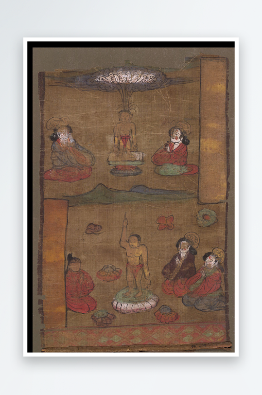 大英博物馆藏敦煌壁画-众图网