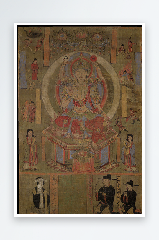 大英博物馆藏敦煌壁画-众图网