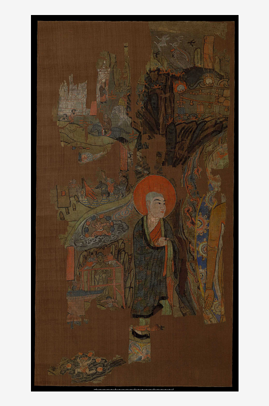 大英博物馆藏敦煌壁画素材-众图网