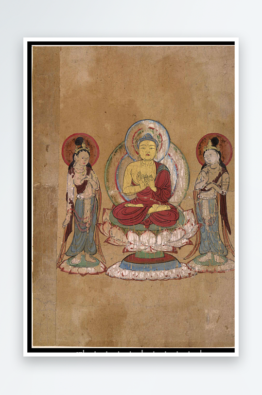 大英博物馆藏敦煌壁画素材-众图网