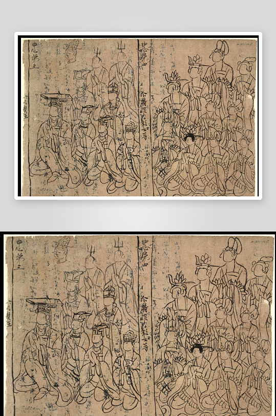 大英博物馆藏敦煌壁画素材-众图网