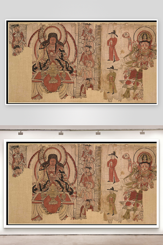 大英博物馆藏敦煌壁画-众图网