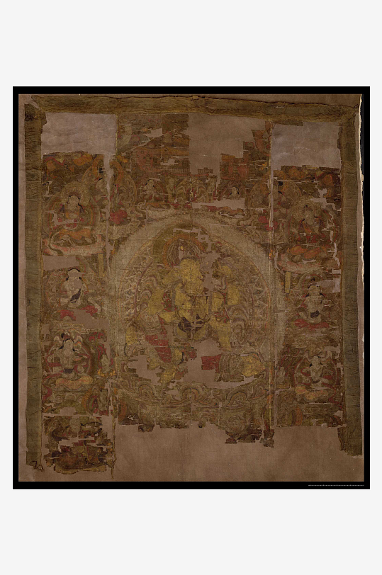 大英博物馆藏敦煌壁画图片-众图网