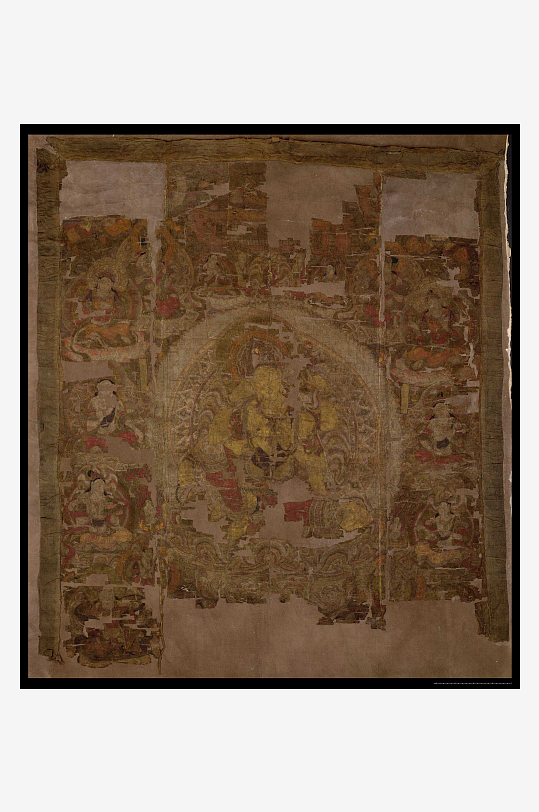 大英博物馆藏敦煌壁画图片-众图网