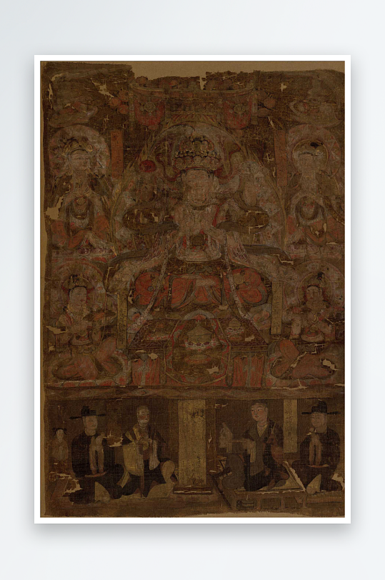 大英博物馆藏敦煌壁画-众图网