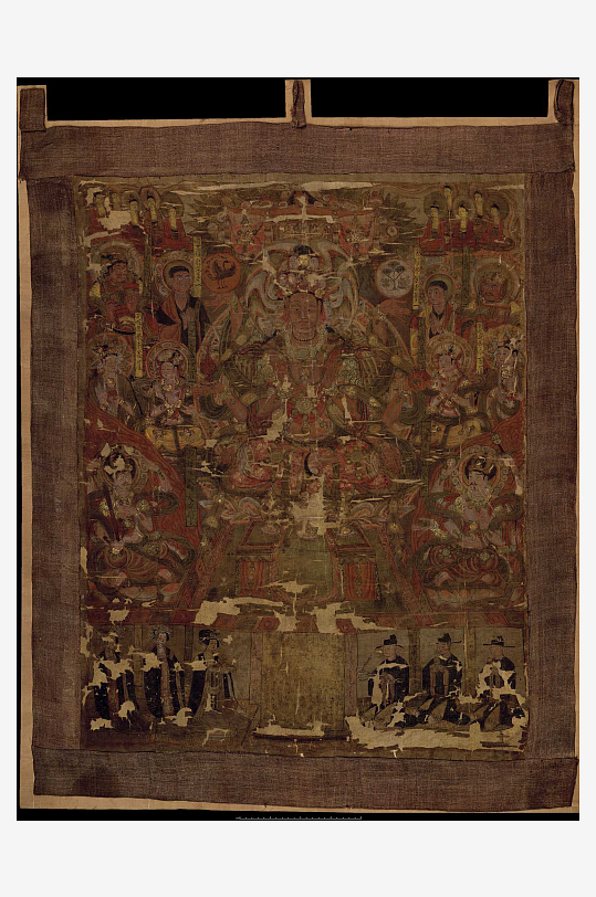 大英博物馆藏敦煌壁画-众图网